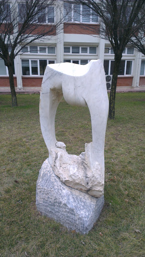 Stone Sculpture at Science Faculty