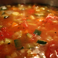 Vegetarian Minestrone Soup