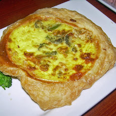 Chicken and Broccoli Quiche