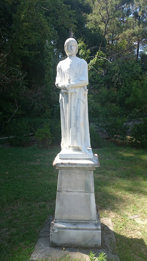 Mimizan: Statue D'un Templier 