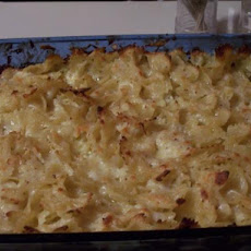 Three Cheese Baked Penne