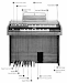 Organo Yamaha Modelo B35F