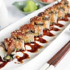 Baked Salmon Roll With a Sweet Ponzu Sauce