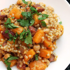 Couscous with Crispy Pancetta and Butternut Squash