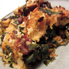 Garden Sweeper Savory Bread Pudding