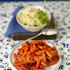 Roasted Carrots with Lemon Dressing