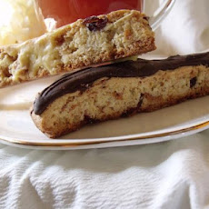 Easiest-Ever Chocolate -Cranberry Biscotti
