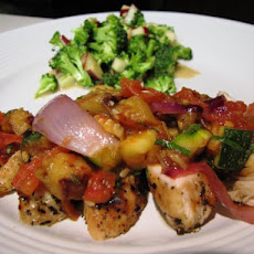 Grilled Chicken and Ratatouille
