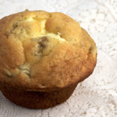 Cream Cheese Filled Banana Muffins