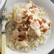 PHILLY Smothered Chicken with Brown Rice