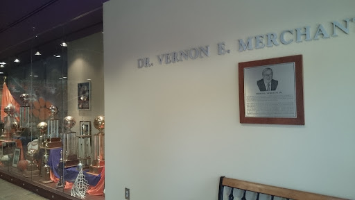 Dr. Vernon Email. Merchant, Jr. Lobby and Trophy Display