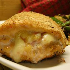 Grilled Chicken Cordon Bleu