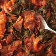 Chard with Red Sauce