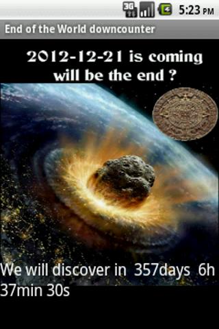 End of World countdown