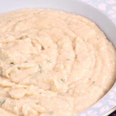 Creamy Mascarpone Herb Grits