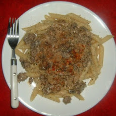 Venison (Or Beef ) Mushroom Stroganoff