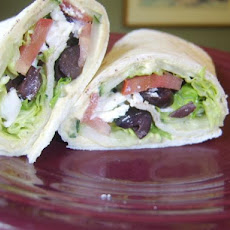 Greek Salad Wrap