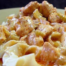 Creamy Buffalo Chicken Pasta