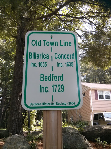 Old Billerica/Concord Town Line