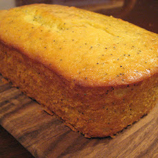Lemon-Flax Seed Loaf Cake