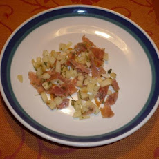 Prosciutto and Smoked Mozzarella Bruschetta