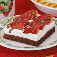 Berries 'N' Cream Brownies