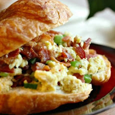 Feta/Bacon Scrambled Eggs for 1