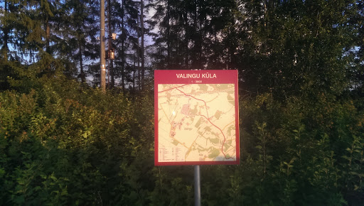 Map of Valingu Küla