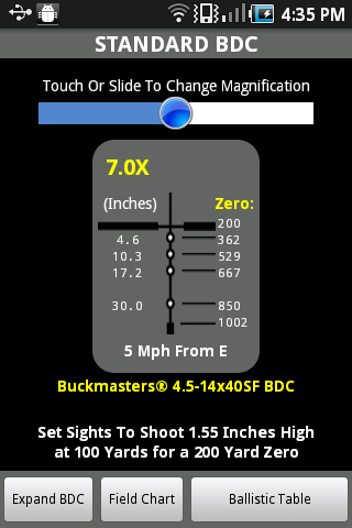 Nikon SpotOn Ballistic Match