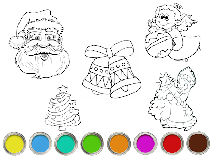 How to install Christmas сoloring book Paint 1.4 mod apk for bluestacks