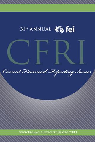 31st Annual CFRI Conference