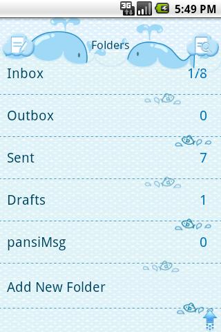 免費下載個人化APP|Pansi SMS 리틀 피시 테마 app開箱文|APP開箱王