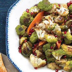 Roasted Vegetables with Pomegranate Vinaigrette