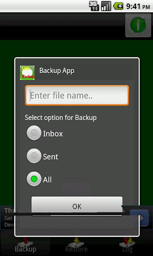 SMS Backup