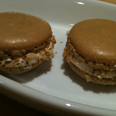 Salted Maple Walnut Macarons