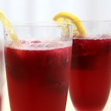 Pomegranate Lemonade Spritzer