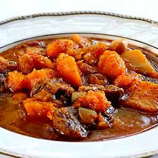 Spicy Lamb Stew with Butternut Squash