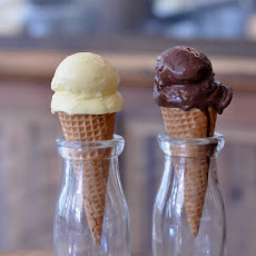 Hojicha-Burnt Honey Ice Cream