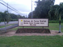 Bellows Base And Beach Park Sign