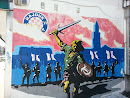 Hajduk Warrior Mural