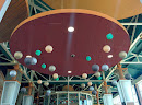 Planets Style Ceiling in the Pavilion