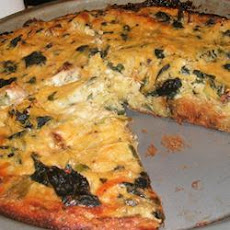Spinach and Spaghetti Squash Quiche