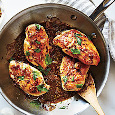 Chicken with Honey-Beer Sauce