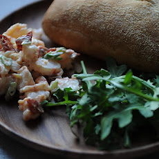 Shrimp and Chorizo Sandwich