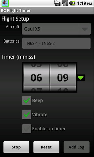 RC Flight Timer and Logger