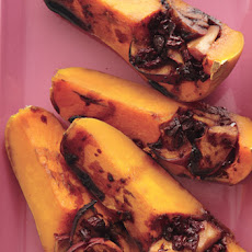 Roasted Squash With Balsamic Sauce and Apples