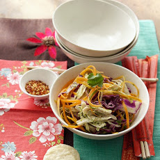 Asian Chicken and Cabbage Salad