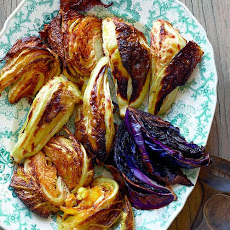 Roasted Mixed Cabbages