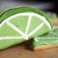 Lime sugar cookies