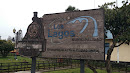 Los Lagos Sign 
